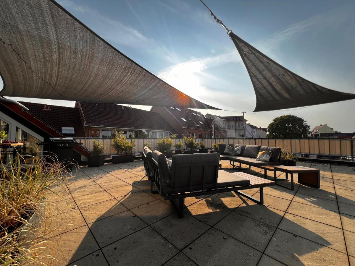 Luxurioese Penthaus Wohnung In Cuxhaven # Cosiness Company Extérieur photo