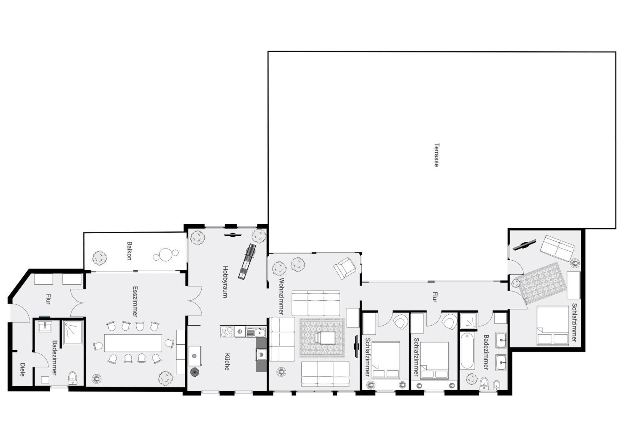 Luxurioese Penthaus Wohnung In Cuxhaven # Cosiness Company Extérieur photo